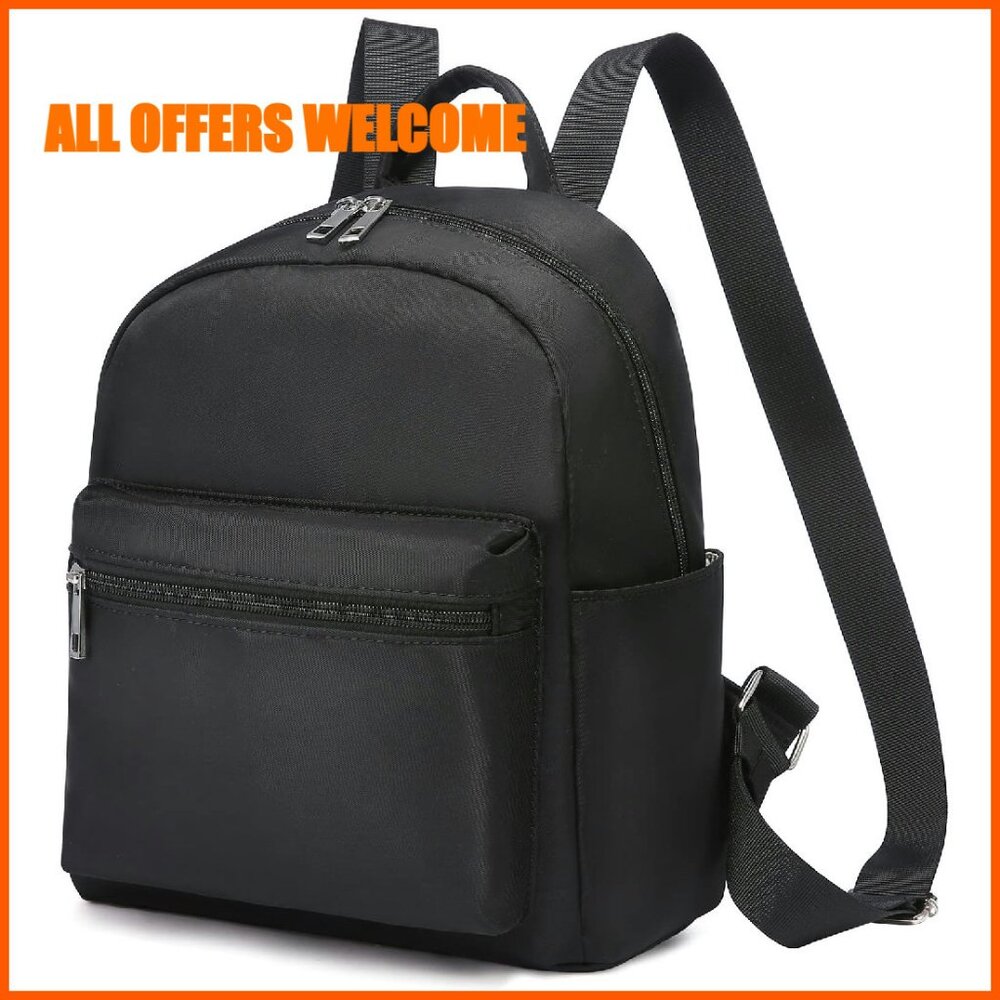 Waterproof Mini Backpack Lightweight Nylon Daily … - image 1